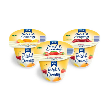 Thick & Creamy Yoghurt Golden Acre Apricot & Mango dairy