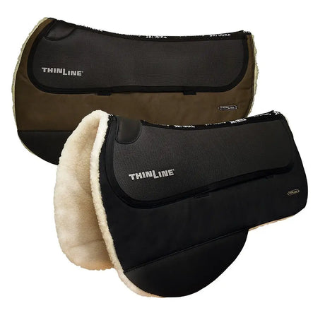 ThinLine Endurance Waxed Tough Rider Pad Black Barnstaple Equestrian Supplies