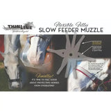 ThinLine Flexible Grazing Muzzles For Horses 3.5cm 3.5cm Small 19" (Mini To Pony) Grazing Muzzle