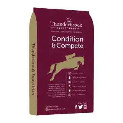 Thunderbrook Conditition & Compete Horse Feed Horse Feeds Barnstaple Equestrian Supplies