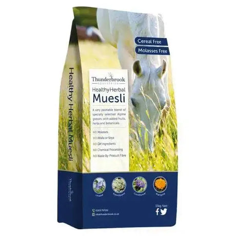 Thunderbrook Healthy Herbal Muesli Horse Feed Horse Feeds Barnstaple Equestrian Supplies