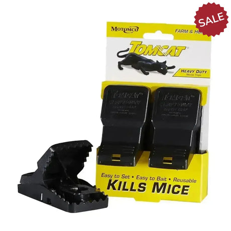 Tomcat Heavy Duty Mouse Snap Trap 2 Pack Traps & Equipment