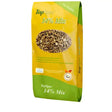 Yellow and green bag of topspec 14% mix pet food pellets for fussy feeders and horse feed supplements