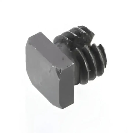 Black metal hexagonal head travel studs ss013 supastuds with threaded shaft for horse tack use
