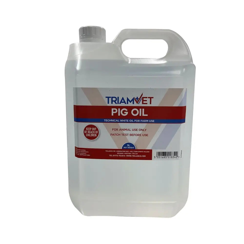 Triamvet Pig Oil 1 Litre Barnstaple Equestrian Supplies