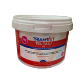 Pink triamvet tel-tail paint 1-liter container heat detection aid for animals used in mounting activities