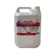 White plastic jug with white cap and triamvet tricetol drench label for dairy cows and sheep use
