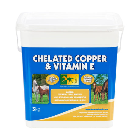 TRM Chelated Copper & Vitamin E Horse Supplements Barnstaple Equestrian Supplies