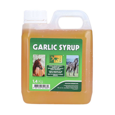 TRM Garlic Syrup Horse Supplements Barnstaple Equestrian Supplies