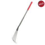 Tubtrug Big Tidee Long Metal Rake Red Mucking Out