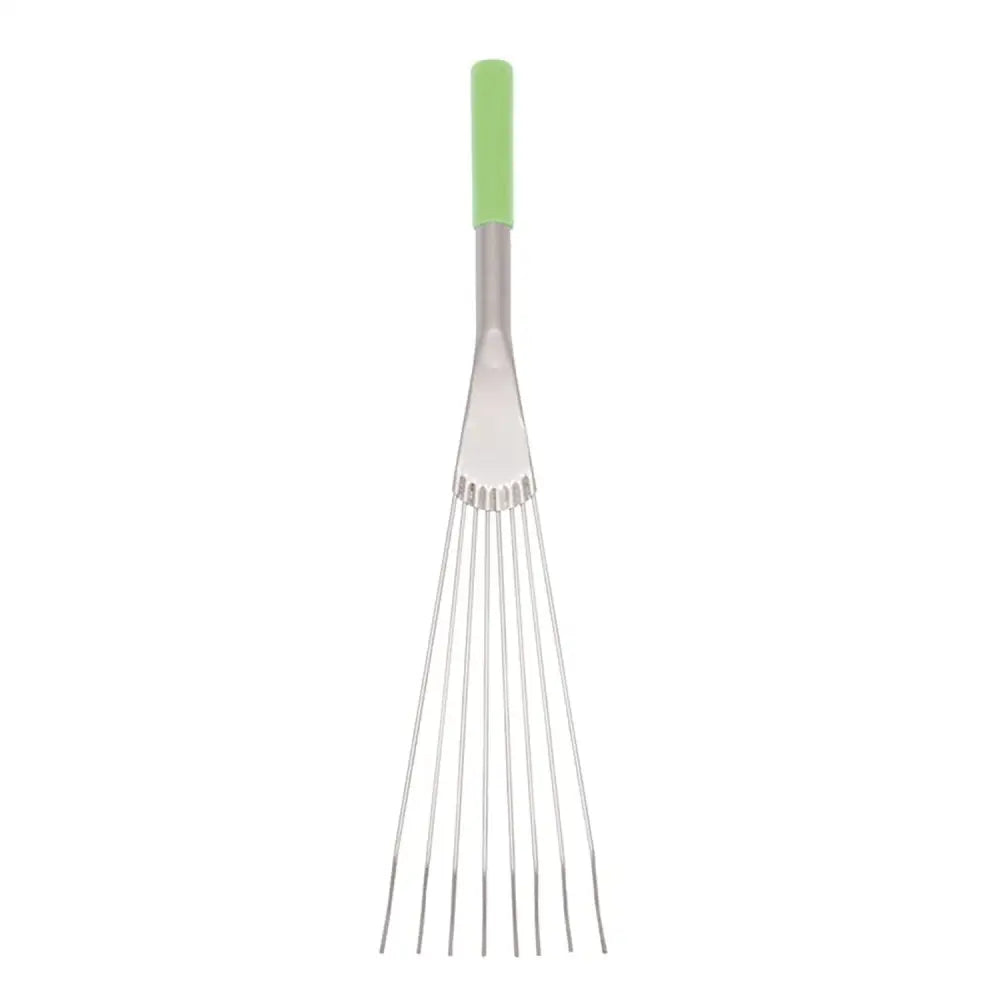 Whisk-like kitchen tool with green handle from Tubtrug Big Tidee for efficient mixing