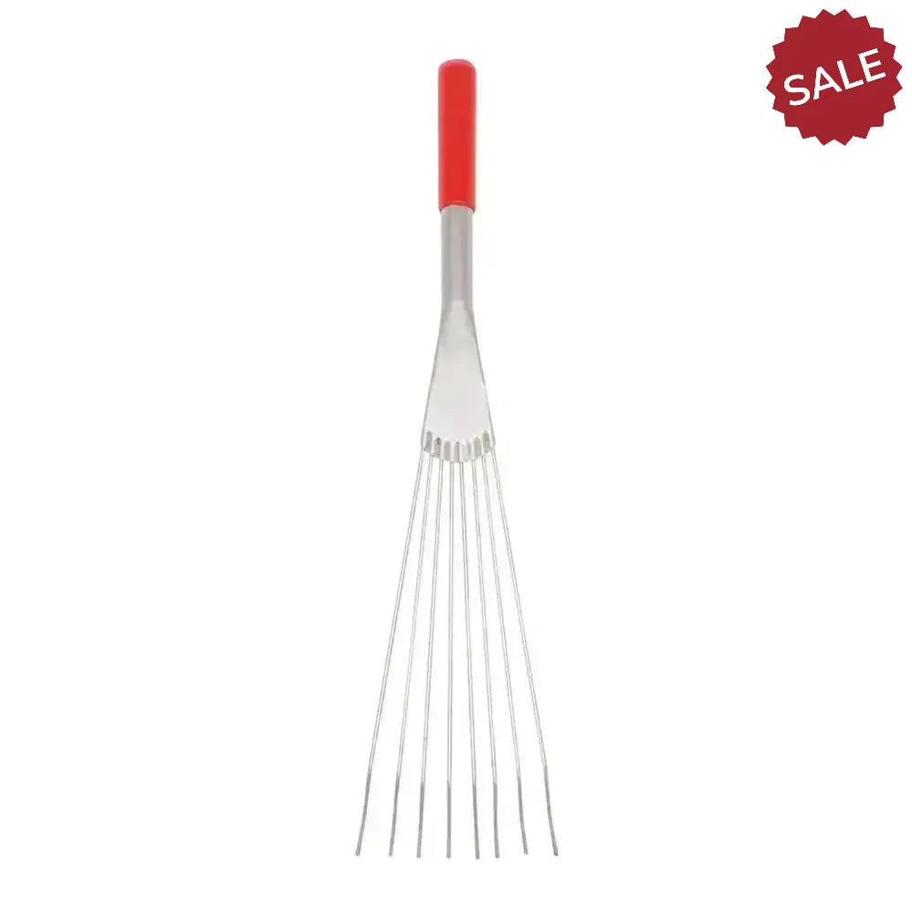 Tubtrug Big Tidee Short Metal Rake Red Mucking Out