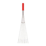 Whisk-like kitchen tool with metal tines and red handle, Tubtrug Big Tidee featured