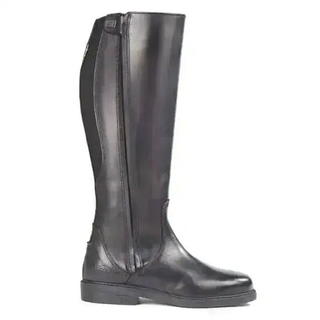 Tuffa Breckland Plus Size Black Competition Boots 36 EU / 3 PLUS SIZE STANDARD Long Riding Boots Barnstaple Equestrian Supplies