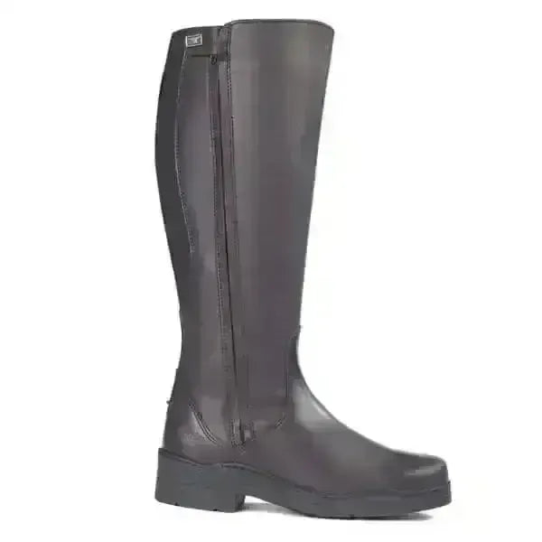Tuffa Broadland Plus Size Leather Riding Boots BLACK 46 EU / 12 EXTRA WIDE Long Riding Boots