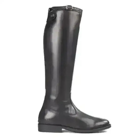Tuffa Showtime Wide Black Leather Competition Long Riding Boots BLACK 37 EU / 4 STANDARD Long Riding Boots