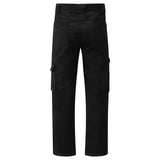 Black tuffstuff proflex work trouser with multiple pockets and durable design for tough workwear use