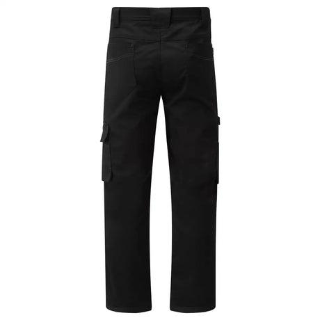 Black tuffstuff proflex work trouser with multiple pockets and durable design for tough workwear use