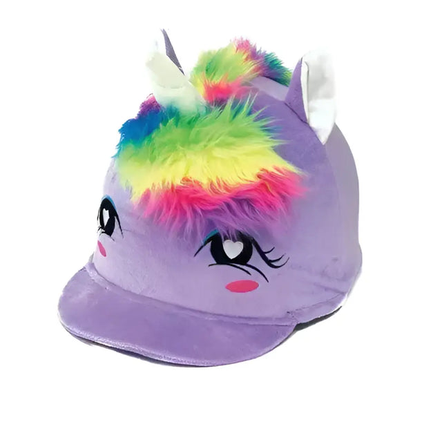 Twilight Unicorn Novelty Hat Silk Equetech Hat Covers Novelty Riding Hat Covers Barnstaple Equestrian Supplies