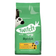 Green bag of wagg rabbit 4x2kg twitch rabbit nuggets complementary feed for all rabbits by waggy rabbit nuggets