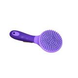 Two Tone Round Mane & Tail Brush Purple/Lilac Mane & Tail Brushes