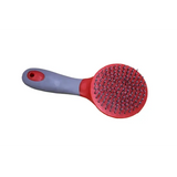Two Tone Round Mane & Tail Brush Red/Grey Mane & Tail Brushes