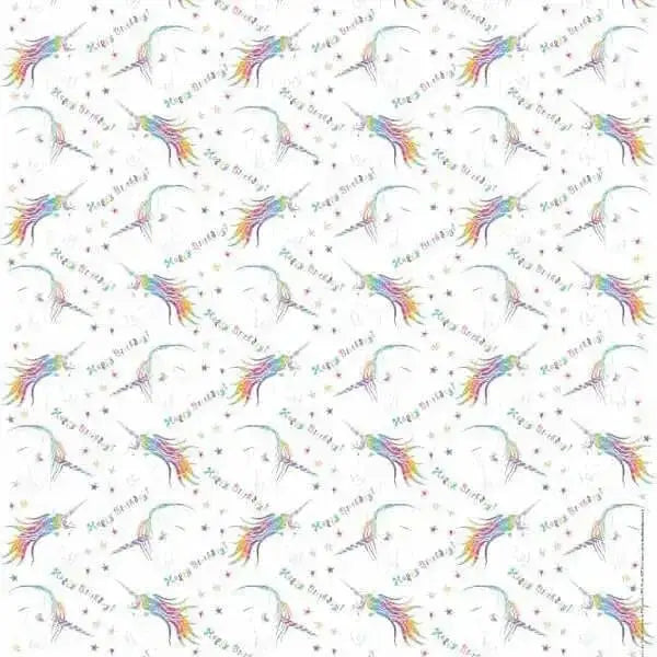 Unicorn Gift Wrapping Paper Gifts Barnstaple Equestrian Supplies