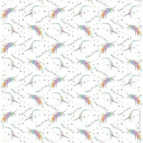 Unicorn Gift Wrapping Paper Gifts Barnstaple Equestrian Supplies