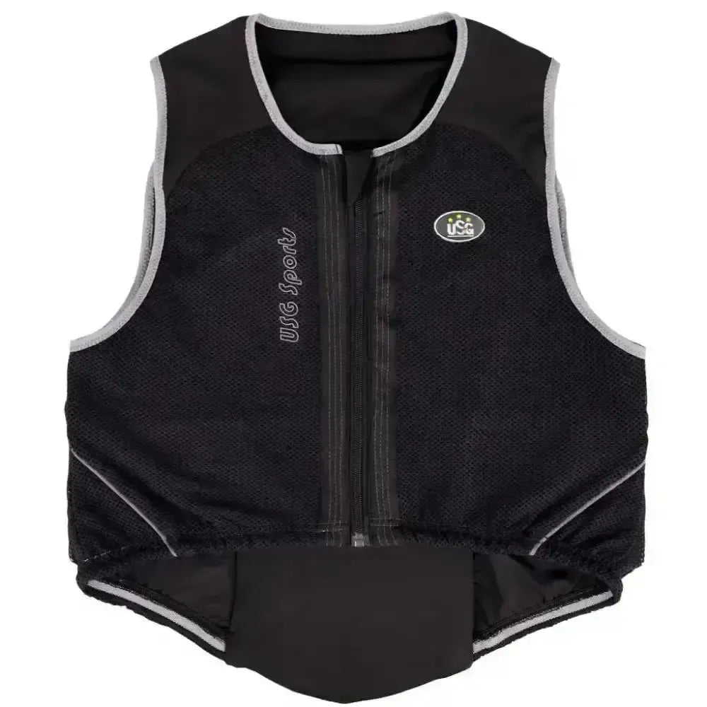 USG Precto Quick Fit Back Protector Black/Grey 6X Small Back Protectors