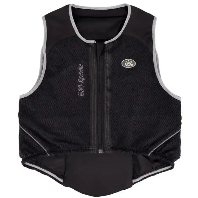 USG Precto Quick Fit Back Protector Black/Grey 6X Small Back Protectors