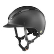 Uvex exxeed mips riding hat black matte finish with sleek design and height adjustable mips safety straps for riding
