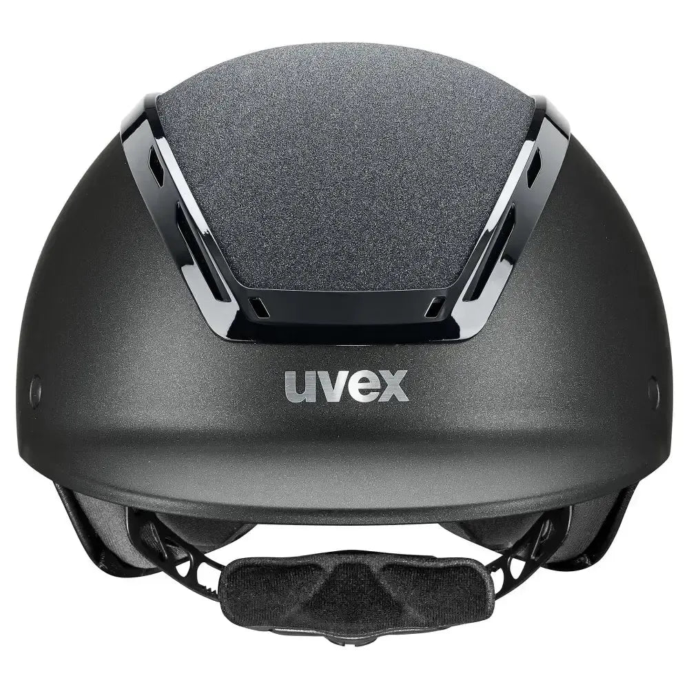 Uvex Exxeed Starshine Riding Hat Black 52-55 Adjustable Riding Hats