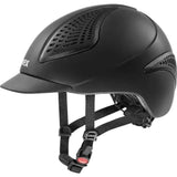 Uvex Exxential II Riding Hat 52 - 55 Black mat Adjustable Riding Hats