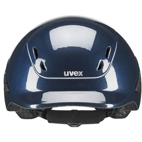 Uvex Kiddox Shiny Navy Kids Riding Helmet