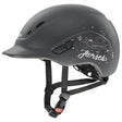 Uvex Kidoxx Happy Horse Anthracite Kids Riding Helmet Adjustable Riding Hats