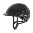 Uvex Kidoxx Happy Horse Black Kids Riding Helmet Adjustable Riding Hats