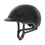 Uvex Kidoxx Matt Black Kids Riding Helmets Adjustable Riding Hats