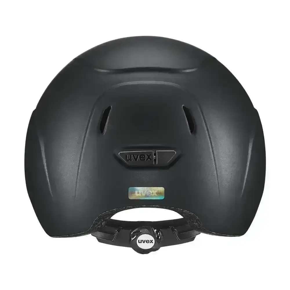 Uvex Kidoxx Matt Black Kids Riding Helmets Adjustable Riding Hats