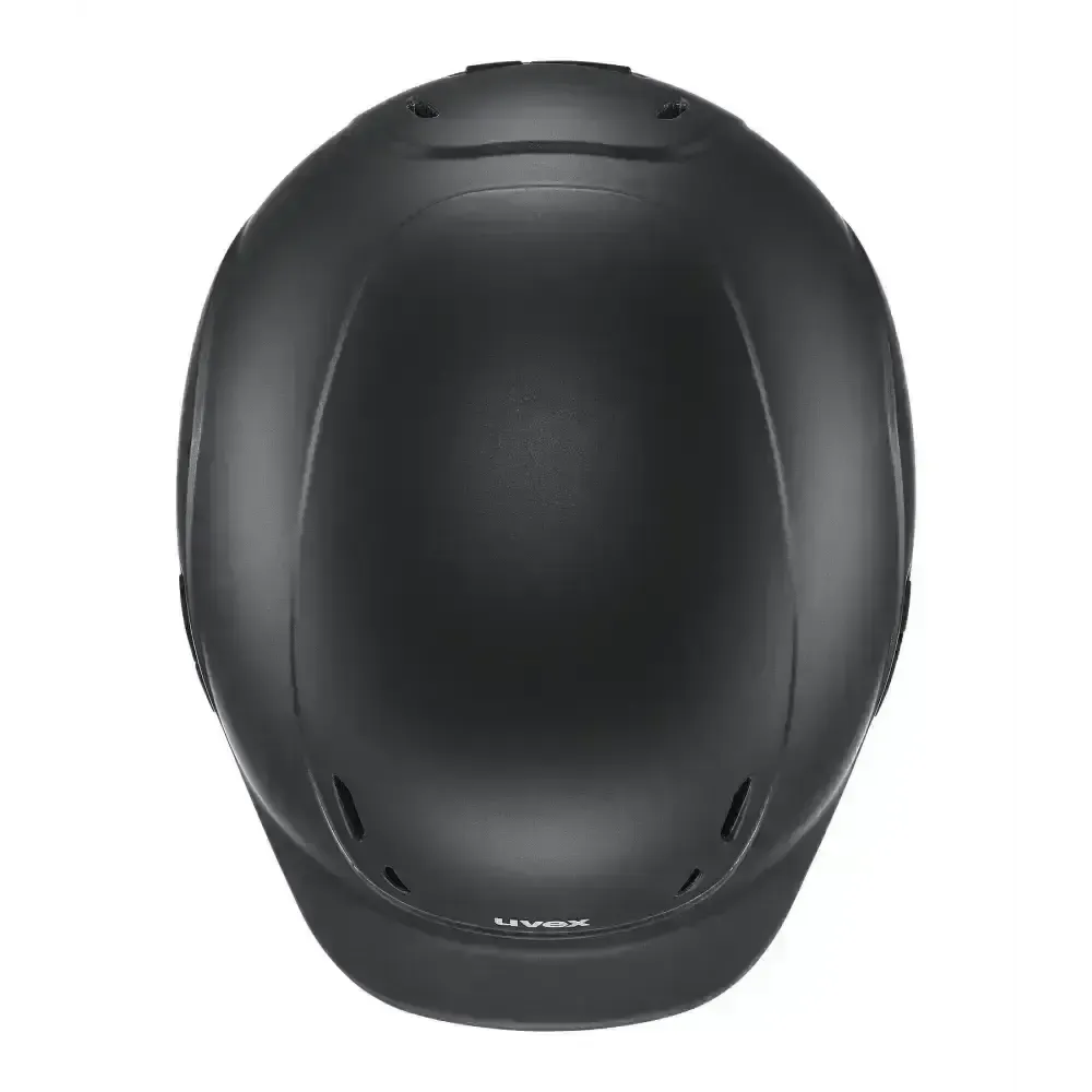 Uvex Kidoxx Matt Black Kids Riding Helmets Adjustable Riding Hats