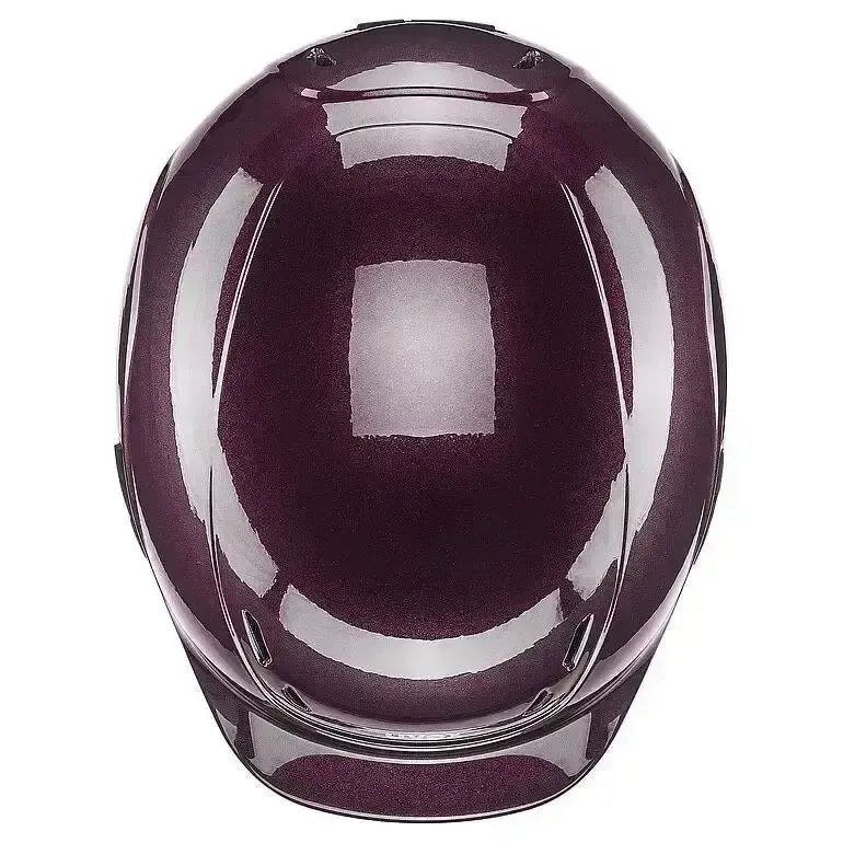 Uvex Kidoxx Shiny Burgundy Kids Riding Helmet Adjustable Riding Hats