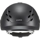 Uvex Onyxx Mat Riding Hat 49 - 54 Black Mat Uvex Riding Hats Barnstaple Equestrian Supplies