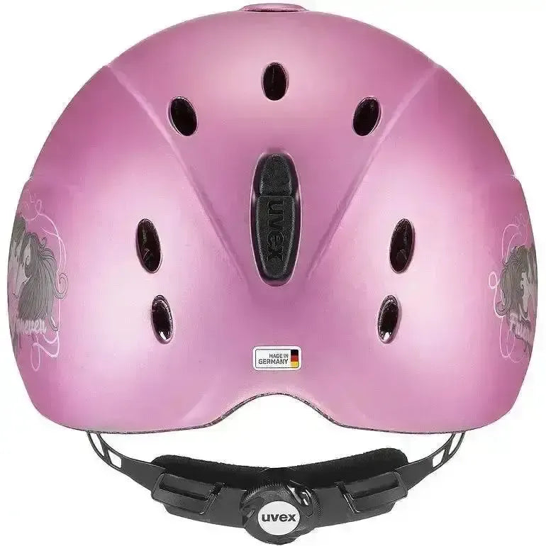 Uvex Onyxx Riding Hat Friends ll Pink Mat 49 - 54 Adjustable Riding Hats