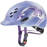 Uvex Onyxx Riding Hat Princess ll Violet Mat 49 - 54 Adjustable Riding Hats