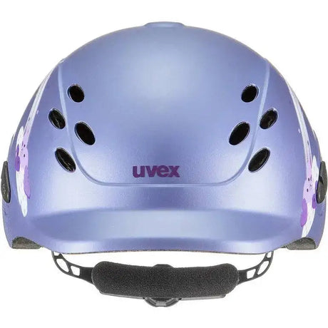 Uvex Onyxx Riding Hat Princess ll Violet Mat 49 - 54 Adjustable Riding Hats Barnstaple Equestrian Supplies