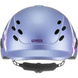 Uvex Onyxx Riding Hat Princess ll Violet Mat 49 - 54 Adjustable Riding Hats