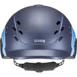 Uvex Onyxx Riding Hat Unicorn Navy Mat 49 - 54 Adjustable Riding Hats