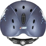 Uvex Onyxx Riding Hat Unicorn Navy Mat 49 - 54 Adjustable Riding Hats