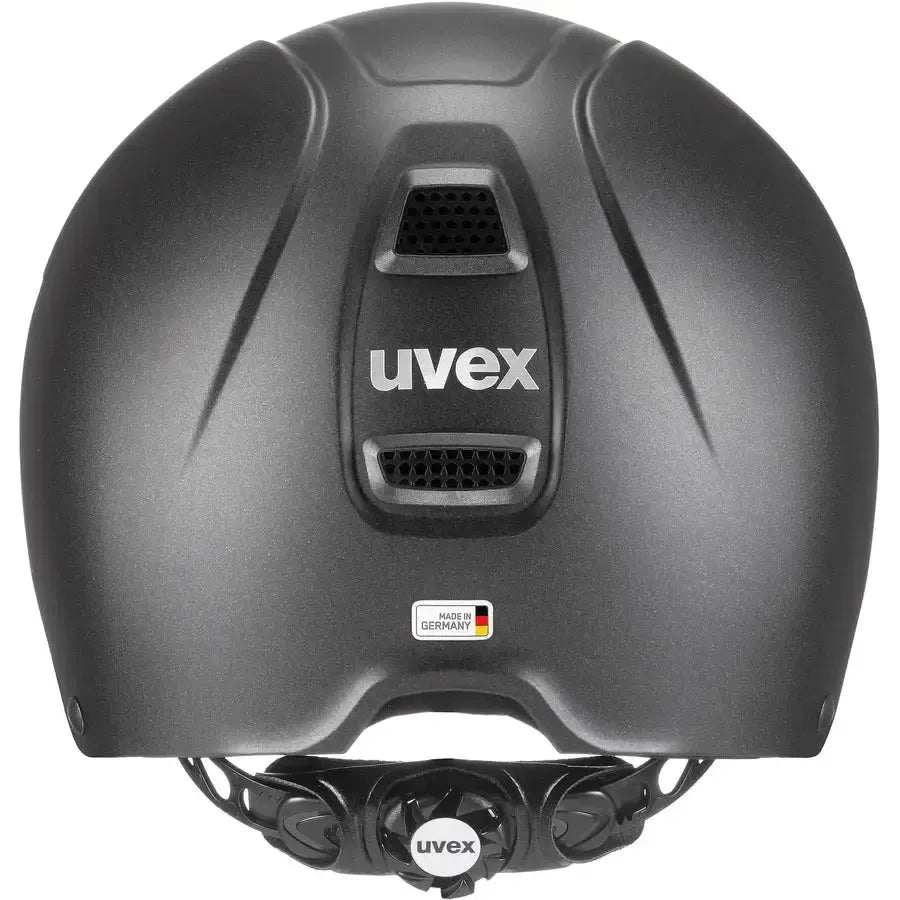 Uvex Perfexxion II Riding Hat 55Cm - 58Cm S - M Black Mat Adjustable Riding Hats