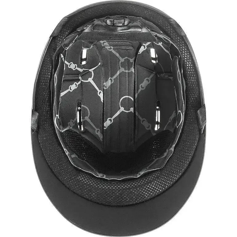 Uvex Suxxeed Active Riding Hat Mat 54 - 55 Black Mat BSJ Approved Whips