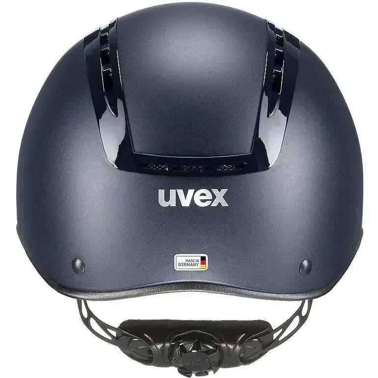 Uvex Suxxeed Active Riding Hat Mat 54 - 55 Black Mat BSJ Approved Whips
